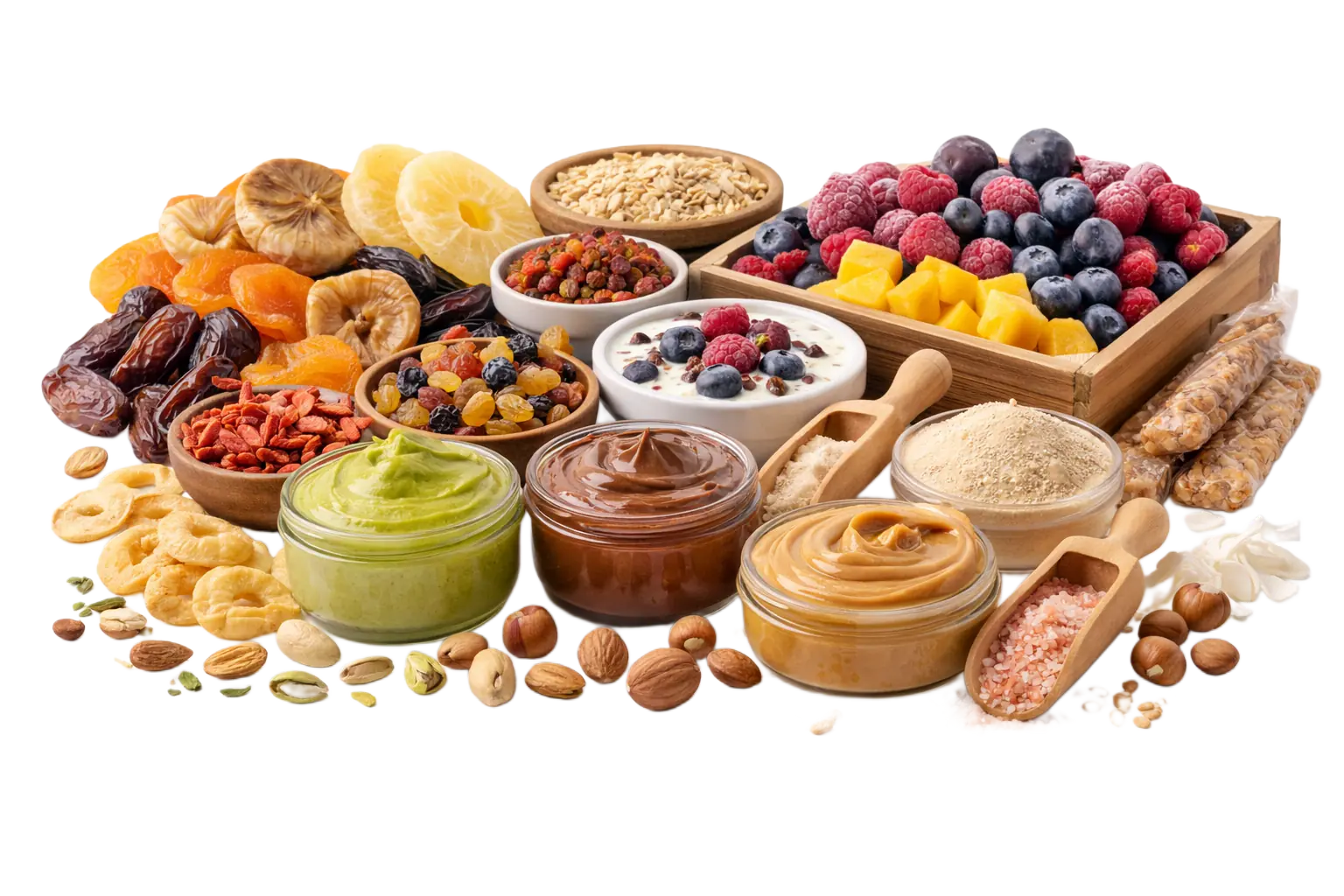 Processed fruit and vegetable ingredients for food production